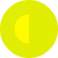 Gelber Kreis mit Halbmond im Zentrum