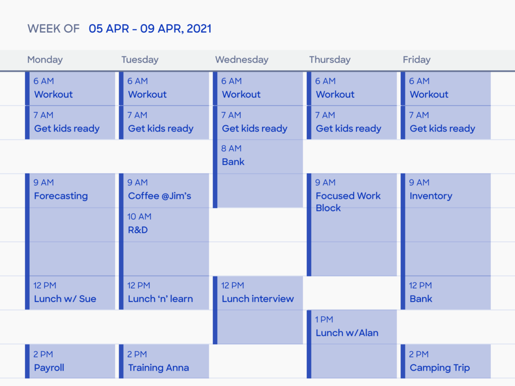 Create Your Ideal Calendar
